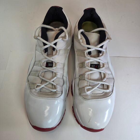 Nike Air Jordan 11 Retro Low Cherry 2012 White Red Size 13 528895-101 main image 9